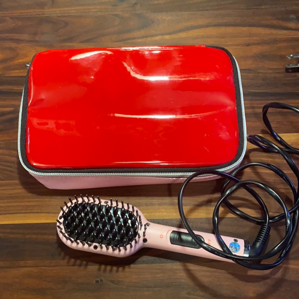 Eva Nyc mini thermal straightening brush